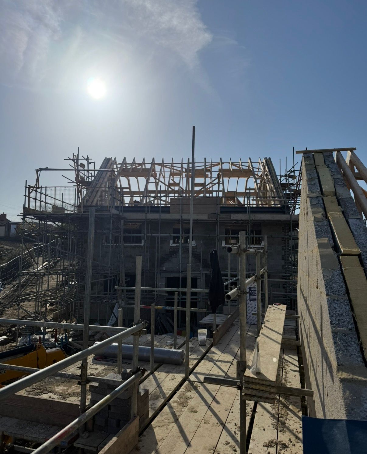 Seamer new build roof - photo 2